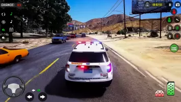 Police Car Driving Cop Chase