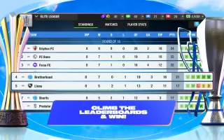 Top Eleven Be a Soccer Manager