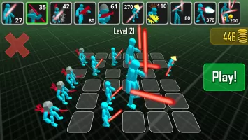 Stickman Simulator Neon Battle