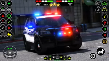 Police Car Driving Cop Chase