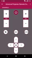 Universal Projector Remote