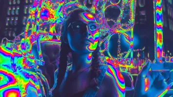 Psychedelic camera