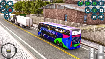 Euro Bus Driving Bus Game 3D