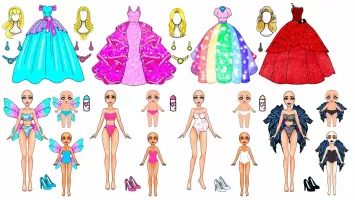 Chibi Doll Dress Up DIY Games