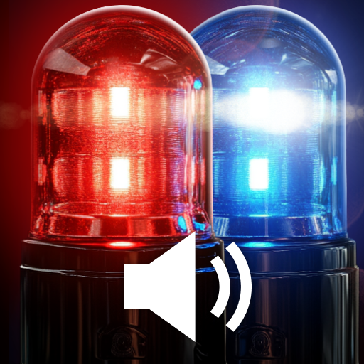 Loud Police Siren Police Light