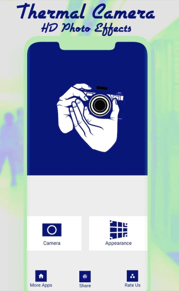 Thermal scanner camera VR