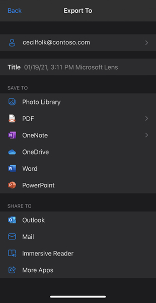 Microsoft Lens - PDF Scanner