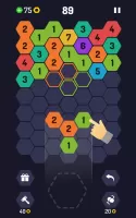 UP 9 Hexa Puzzle! Merge em all