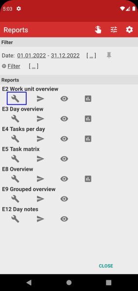 Time Recording - Timesheet App