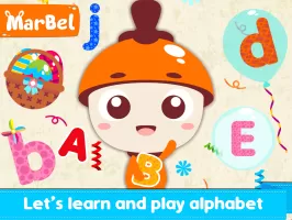 Learn Alphabet with Marbel