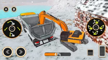 Snow Excavator Construction 3D
