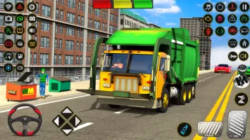 Trash Truck Games Simulator 3D