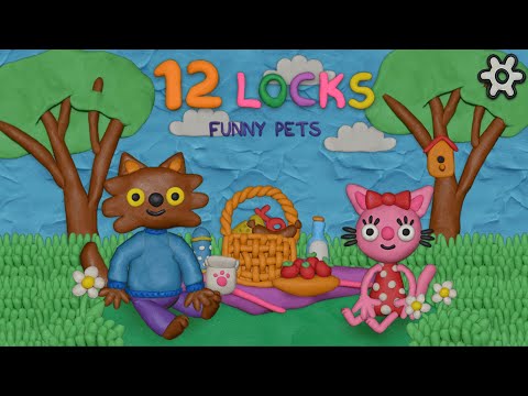 12 Locks Funny Pets