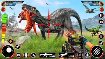 Wild Dinosaur Hunting Zoo Game