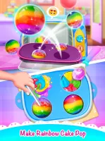 Unicorn Cake Pop Sweet Dessert