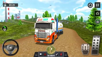 Oil Truck Games: Driving Games