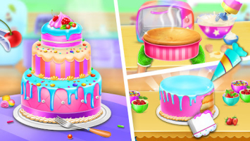 Sweet Bakery - Girls Cake Game