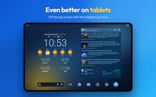 Chronus Information Widgets