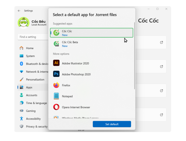 Co Co Beta: Browse securely