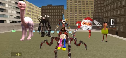 Nextbots In Playground mod
