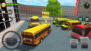 School Bus Simulator Driving