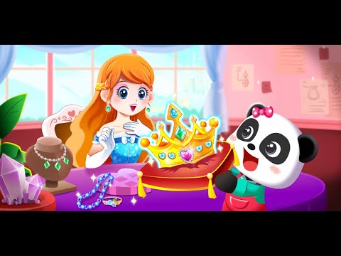 Little Panda's Princess Jewelry Design | BabyBus Games