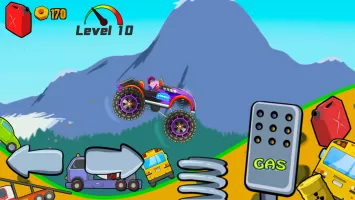 Kids Monster Truck Racing Game