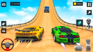 Ramp Car Stunt Racing Game