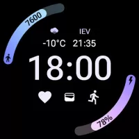 Athlete 2 Lite: Watch face
