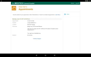 MEDITECH MHealth