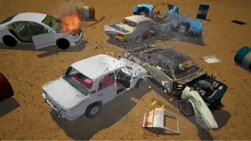 Demolition Derby Mad Car Crash