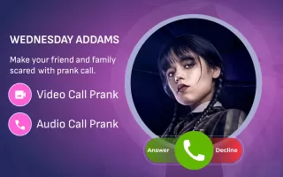 Wednesday Addams Prank Call