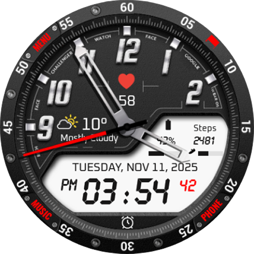 Challenger Watch Face