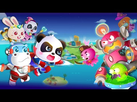 Little Panda's Hero Battle Game | Super Panda Rescue Team | Kids Games | Game Trailer | BabyBus Game