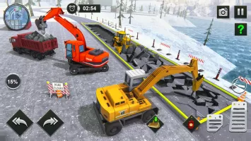 Snow Offroad Construction Game