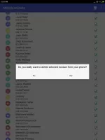Delete all Phonebook Contacts