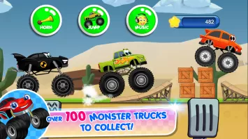 Monster Trucks Game for Kids 2