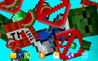Live Minecraft Wallpaper 3D