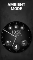 Black Classic Watch Face