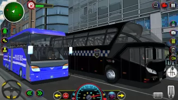 Police Bus Driving Game 3D