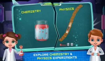 Science Experiments School Lab