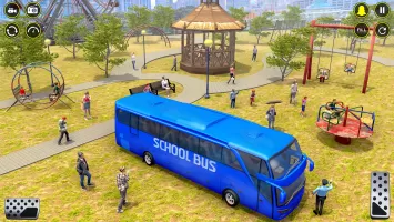 School Bus Coach Driver Games