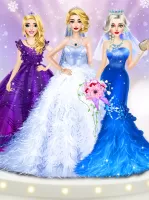 Ice Princess Wedding Dress Up