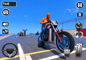 Spider Tricky Bike Stunts Race