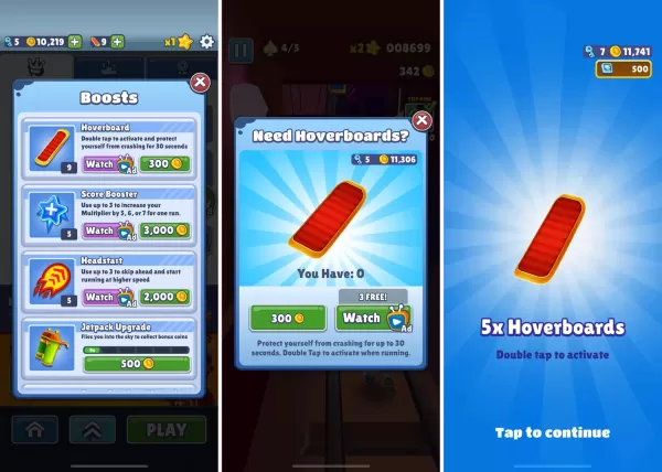 How to Utilize the Hoverboard in Subway Surfers？