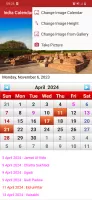 India Calendar 2026