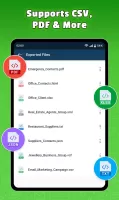 Export Contacts