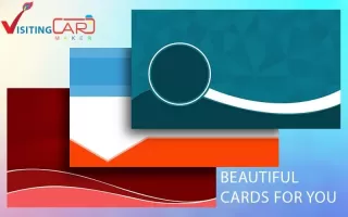 Visiting Card Maker
