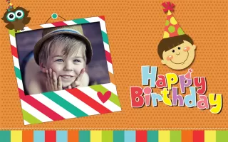 Birthday Photo Frames