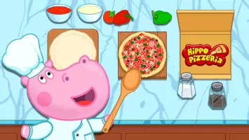 Pizza maker. Cooking for kids